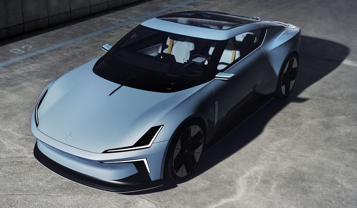 Компания Polestar представила концептуальный электрический кабриолет O₂ 2022 года