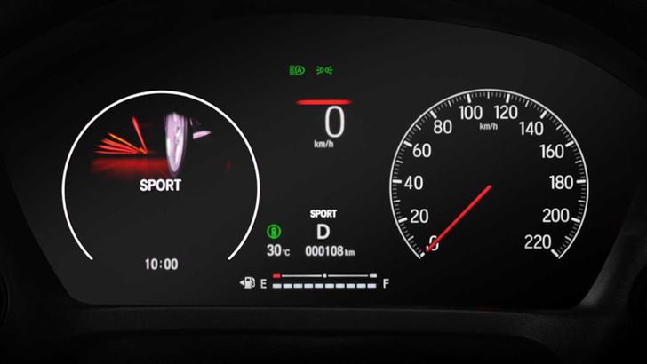 Приборная панель Honda HR-V RS