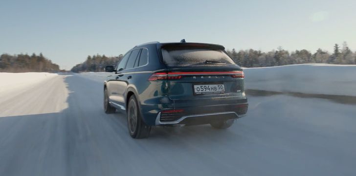 Тесты Geely Monjaro