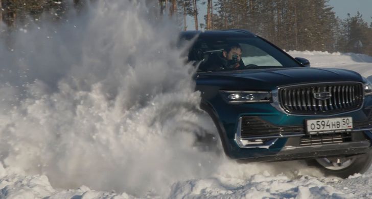 Тесты Geely Monjaro