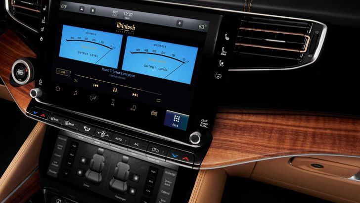 Интерьер Jeep Wagoneer L