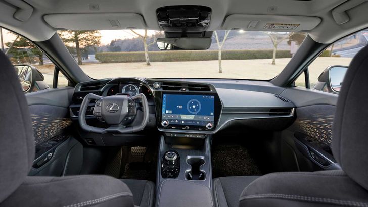 Интерьер Lexus RZ 450e