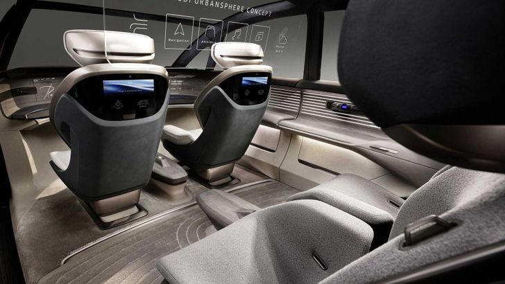 Интерьер Audi UrbanSphere
