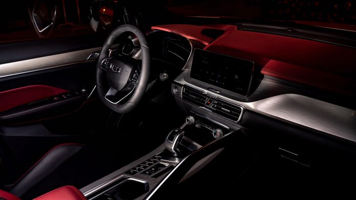 Интерьер Geely Coolray