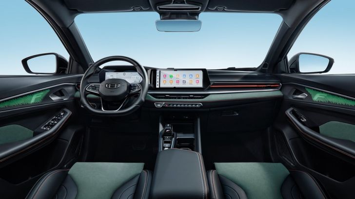 Интерьер Geely Binrui Cool