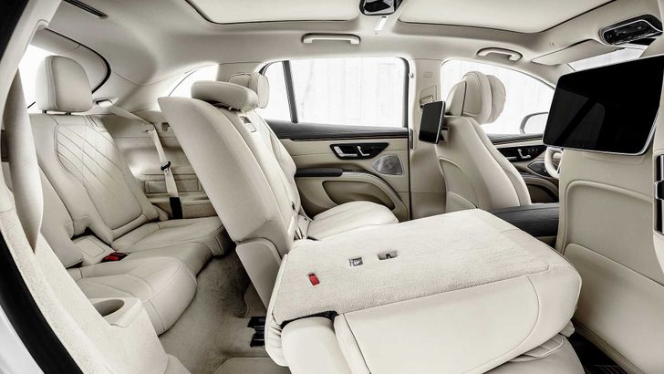 Интерьер Mercedes-Benz EQS SUV