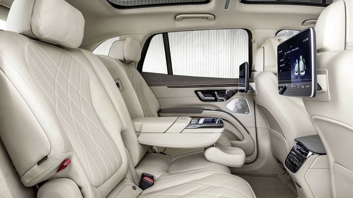 Интерьер Mercedes-Benz EQS SUV