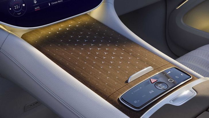 Интерьер Mercedes-Benz EQS SUV