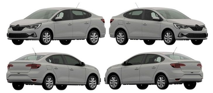 Патентные изображения Renault Taliant. Скриншот с fips.ru