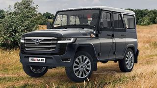 Рендер тюнингованного УАЗ «Хантер»