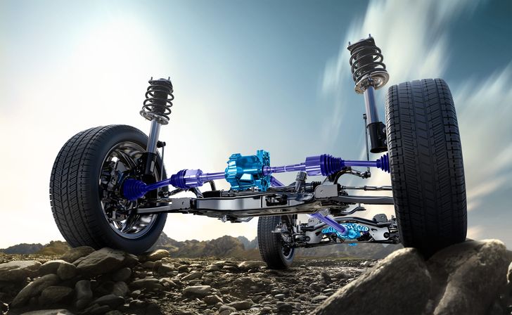 Схема полного привода Chery Tiggo 8 Pro Max