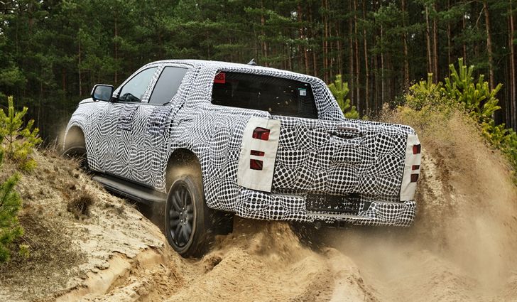 Новый Volkswagen Amarok в камуфляже