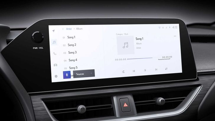 Интерьер Lexus UX