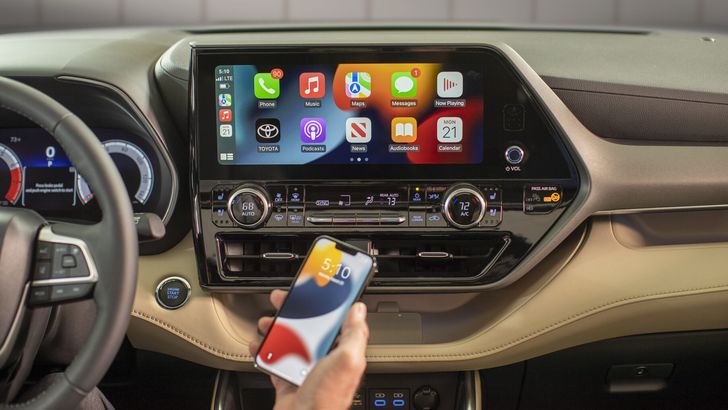 Интерьер Toyota Highlander