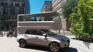 Даблдекер на базе LADA Vesta SW Cross