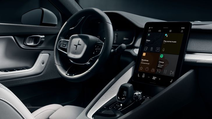 Интерьер Polestar 2