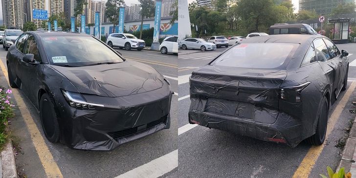 Прототип Toyota bZ SDN