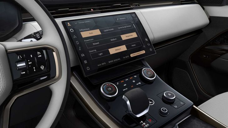 Салон Range Rover Sport