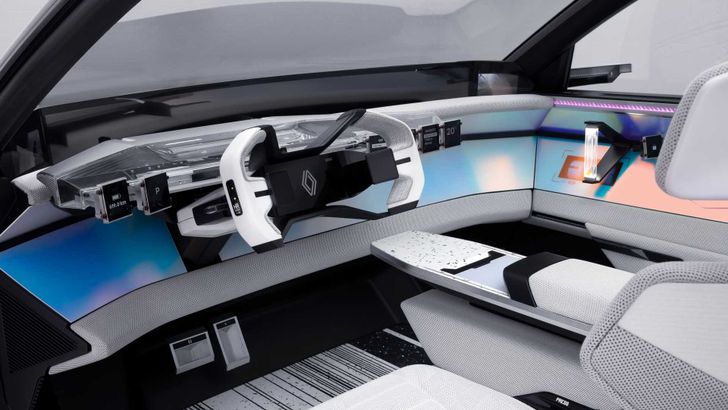 Интерьер Renault Scenic Vision Concept