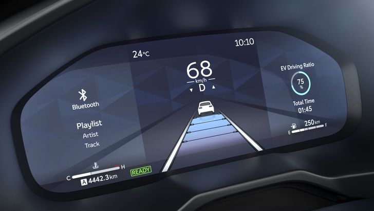 Приборная панель Toyota RAV4