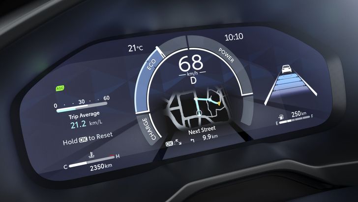 Приборная панель Toyota RAV4