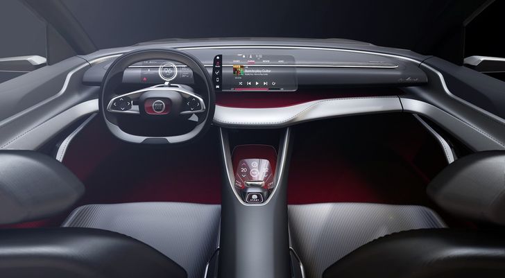 Салон Fiat Fastback Concept