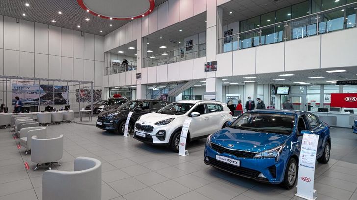 Шоу-рум дилера KIA