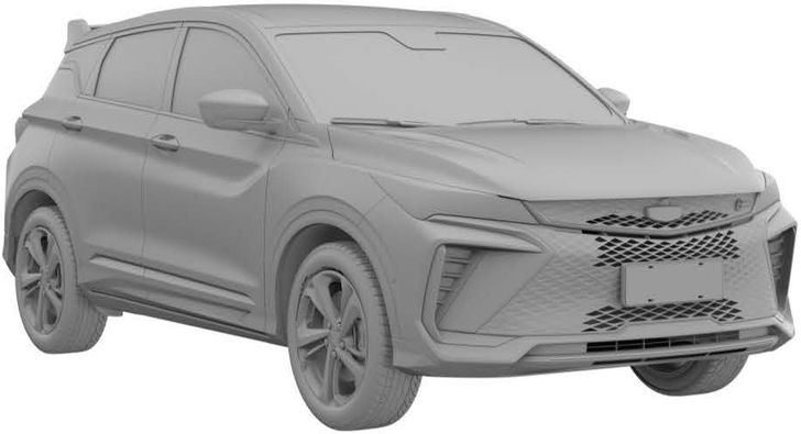 Обновленный Geely Coolray