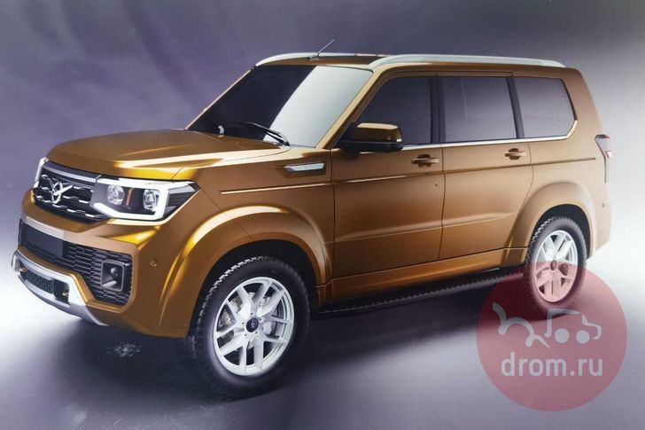 Появилось фото задней пружинной подвески нового УАЗ Патриот