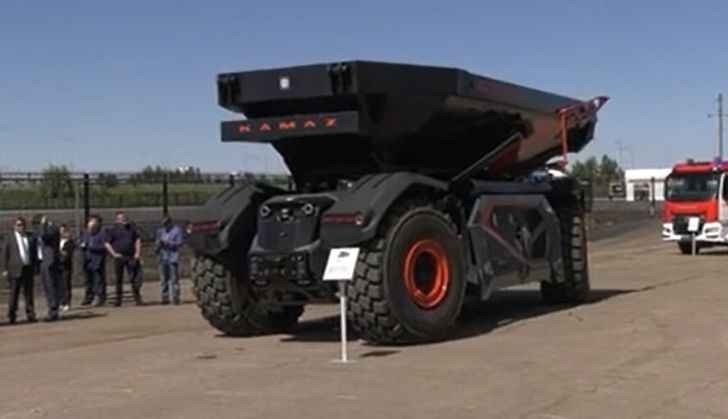 Самосвал без кабины