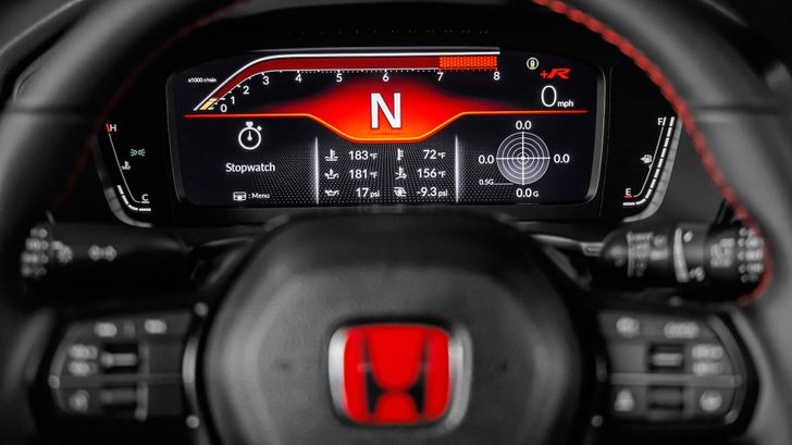 Интерьер Honda Civic Type R