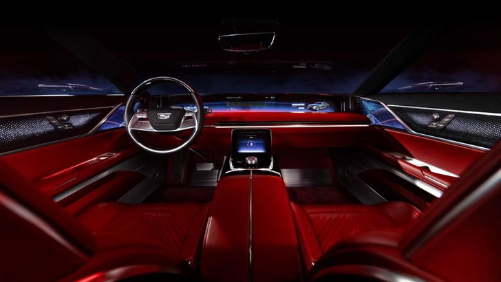 Интерьер Cadillac Celestiq Concept
