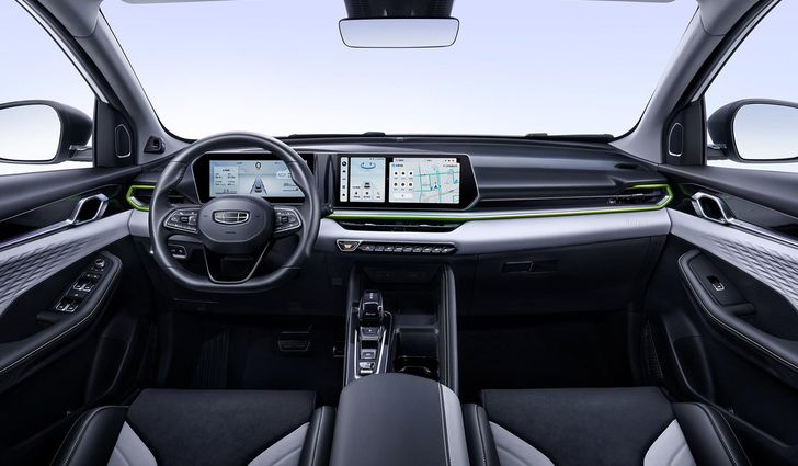 Интерьер Geely Binyue Cool