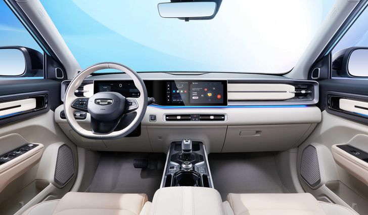 Интерьер Geely Icon