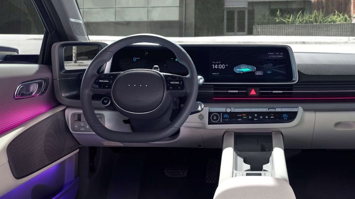 Интерьер Hyundai Ioniq 6