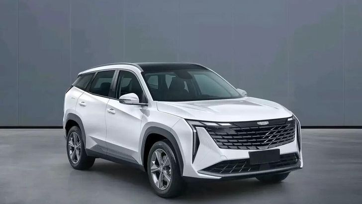 Посмотрите, как выглядит новый Geely Atlas: первые фотографии