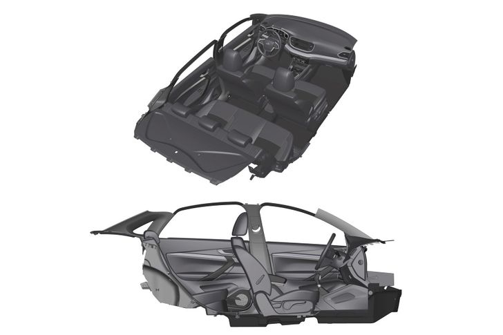 Салон обновленной LADA Vesta