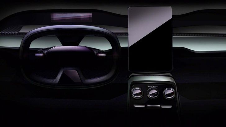 Эскиз салона Skoda VISION 7S