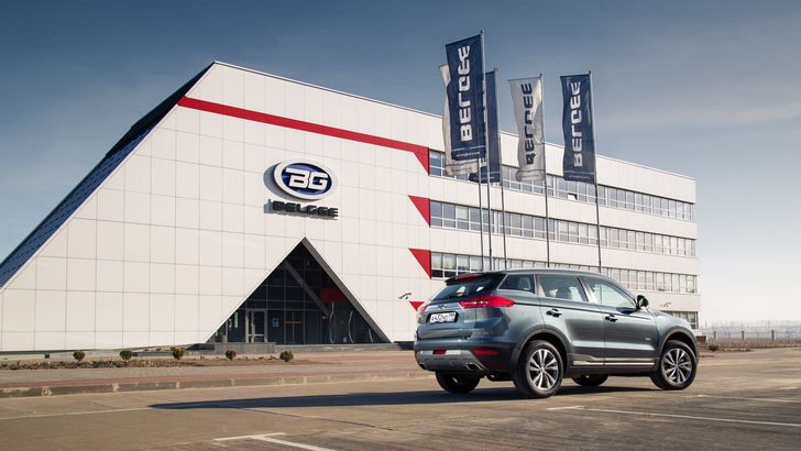 Производство Geely в Белоруссии вырастет до 35 тыс. автомашин в 2023 году
