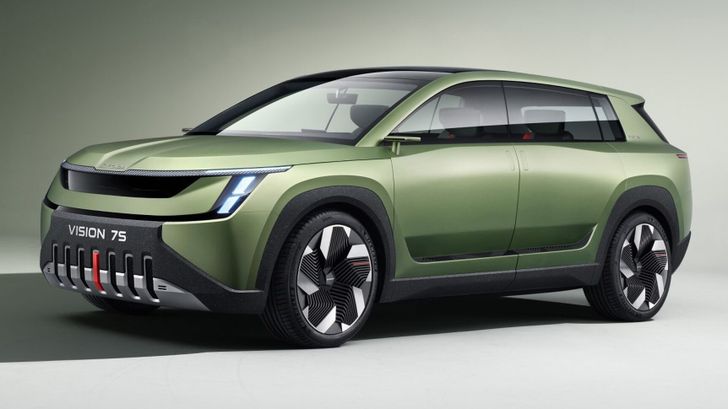 Экстерьер Skoda Vision 7S