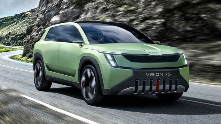 Экстерьер Skoda Vision 7S