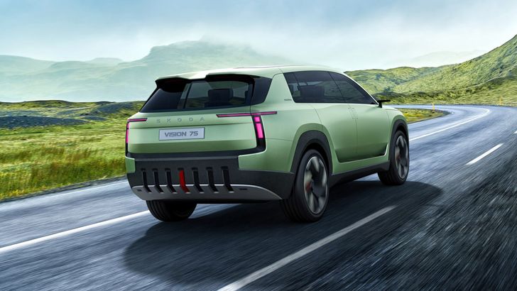 Экстерьер Skoda Vision 7S