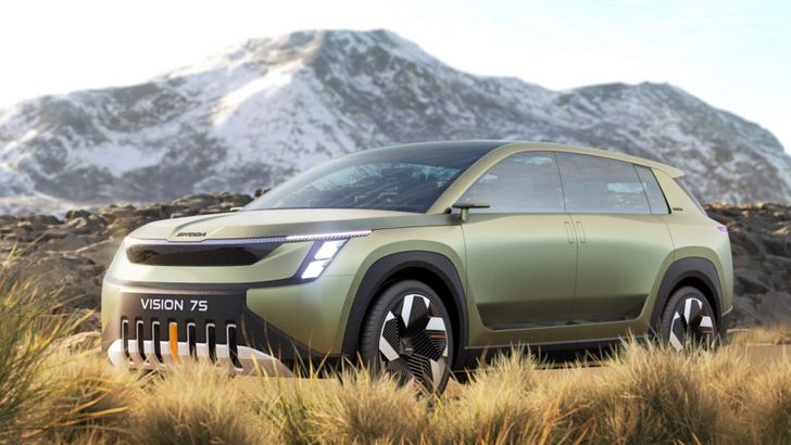 Экстерьер Skoda Vision 7S