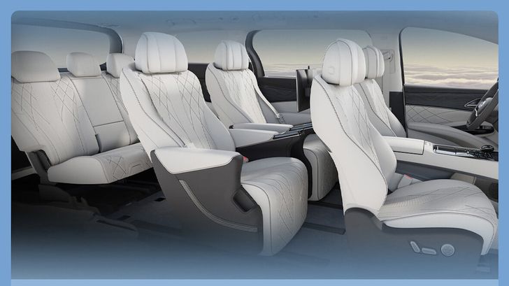 Салон BYD Denza D9