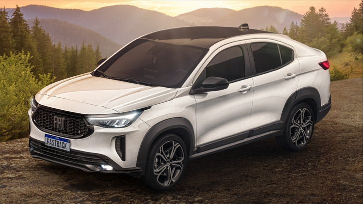 Fiat показал новый стильный кроссовер Fastback