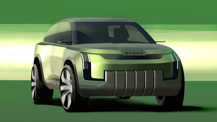 Экстерьер Skoda Vision 7S