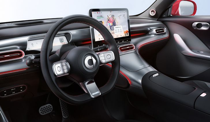 Интерьер smart #1 Brabus