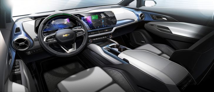 Интерьер Chevrolet Equinox EV