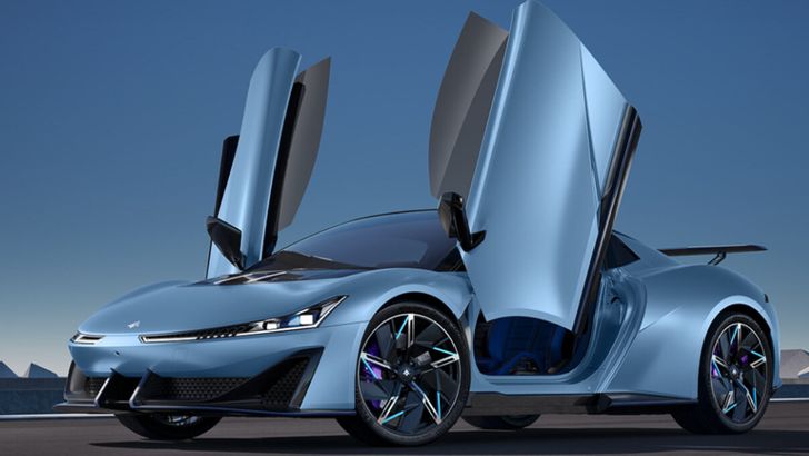 GAC выпустила электрический гиперкар мощностью более 1000 л.с