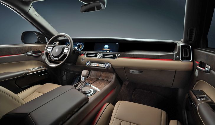 Интерьер Aurus Komendant